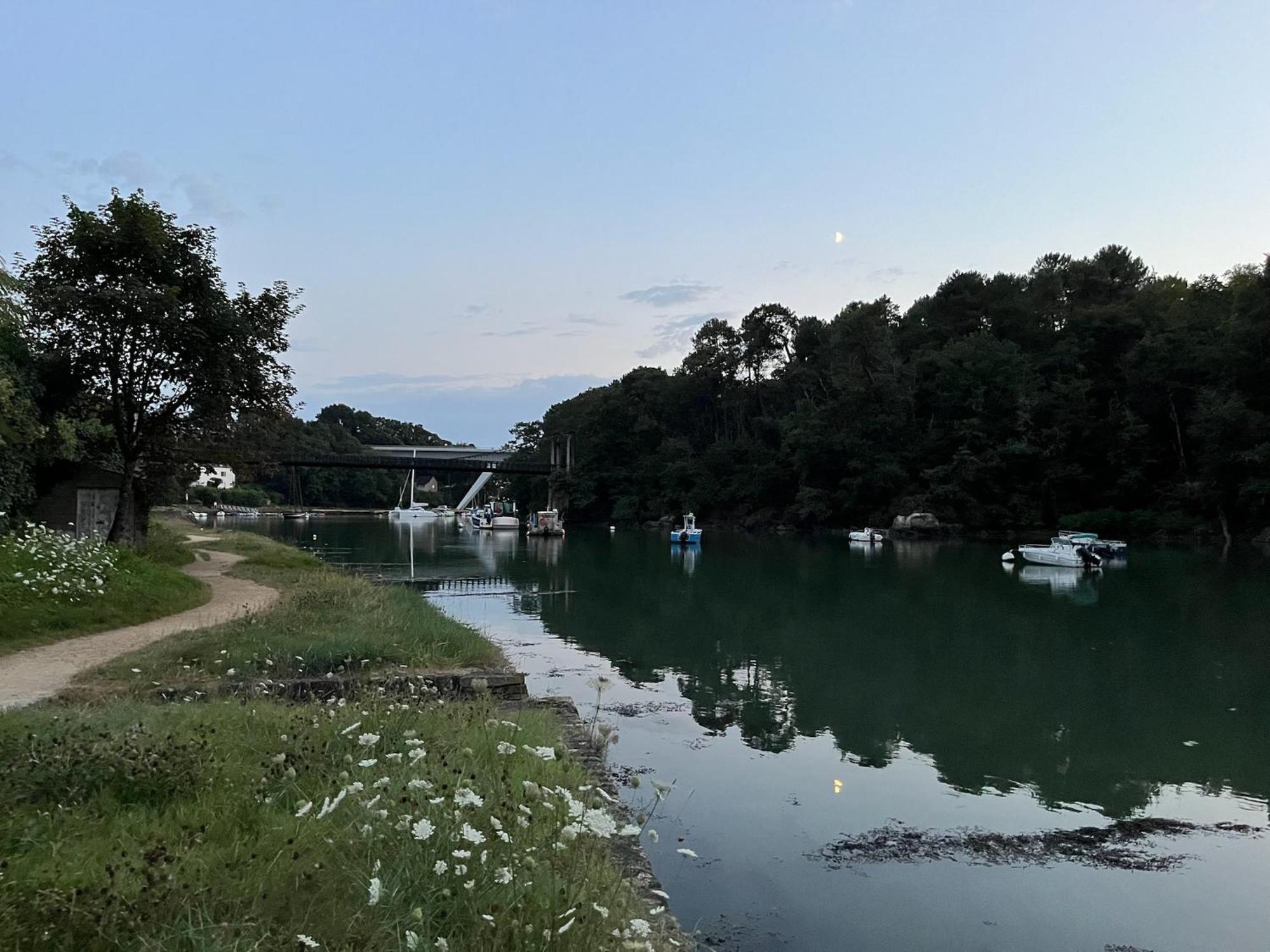 Appartement T2 Vue Sur La Riviere Avec Garage Privatif - Port De Saint-Goustan Auray Luaran gambar
