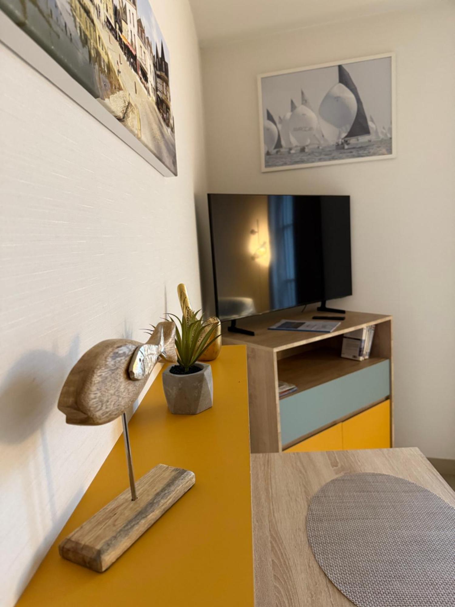 Appartement T2 Vue Sur La Riviere Avec Garage Privatif - Port De Saint-Goustan Auray Luaran gambar